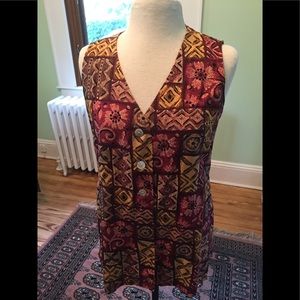 Sleeveless Silk Summer Blouse Ann Taylor